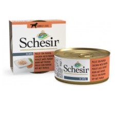 Schesir Lata Cão Frango com Papaia